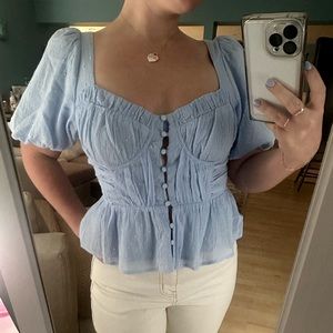 ASTR The Label corset blouse